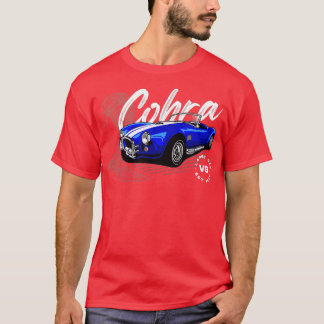 Vintage Classic Cobra Sports Racing Car  T-Shirt