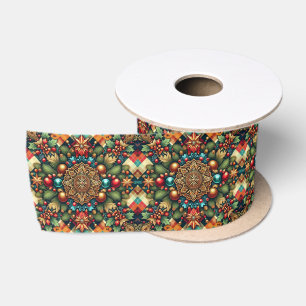Vintage/Classic colorful Christmas Satin Ribbon