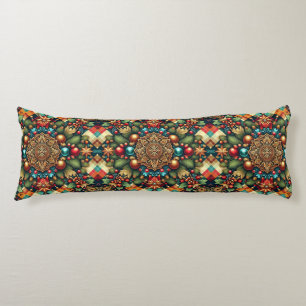 Vintage/Classic colourful Christmas Body Pillow