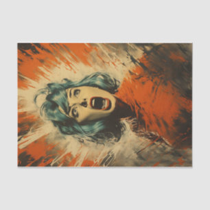 Vintage Classic Horror Movie Scream Tissue Paper