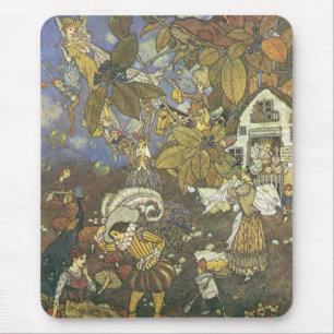 Vintage Classic Storybook Characters, Edmund Dulac Mouse Pad