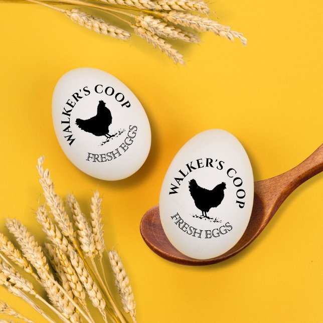 Vintage Classical  Personalized Egg Stamp (Creator Uploaded)