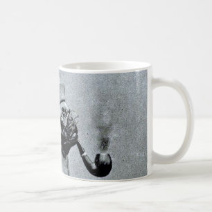 Vintage Classy Pug Photograph Coffee Mug