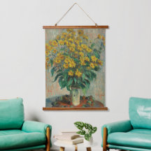 Vintage Claude Monet Jerusalem Artichokes