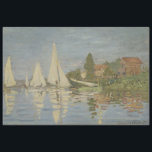 Vintage Claude Monet Regattas at Argenteuil Tissue Paper<br><div class="desc">Incorporated in the design on this product is a beautiful Reproduction of Regattas at Argenteuil painted in 1872 by French impressionist painter Claude Monet (1840 - 1926</div>