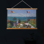 Vintage Claude Monet Terrasse a Sainte-Adresse  Hanging Tapestry<br><div class="desc">This product is inspired by Terrasse a Sainte-Adresse,  an oil on canvas painting created by the French impressionist painter Claude Monet between 1866 and 1867.</div>