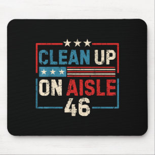 Vintage Clean Up In Aisle 46 American Mouse Pad
