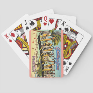 Vintage Clearwater Florida Playing Cards