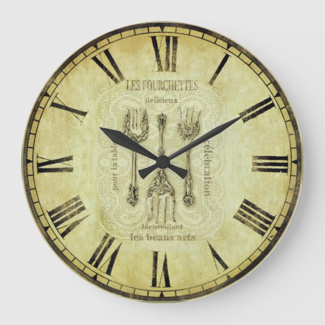 Vintage Clock for Cafe' Dinning Room Restaurant (Front)