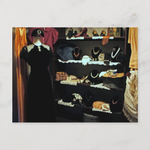 Vintage Closet Postcard