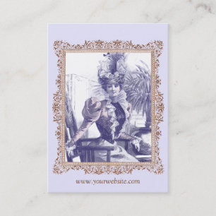 Vintage Clothing Boutique, Costume Designer Business Card