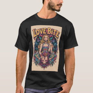 Vintage Clothing Graphic Concert Love Bite T-Shirt