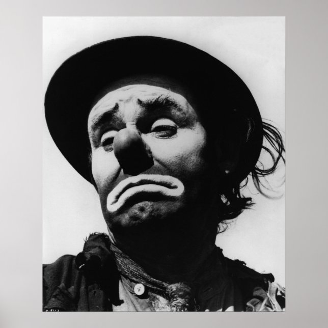 Vintage Clown Poster (Front)