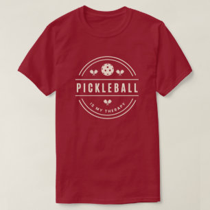 Vintage Club Team Pickleball Is My Therapy T-Shirt
