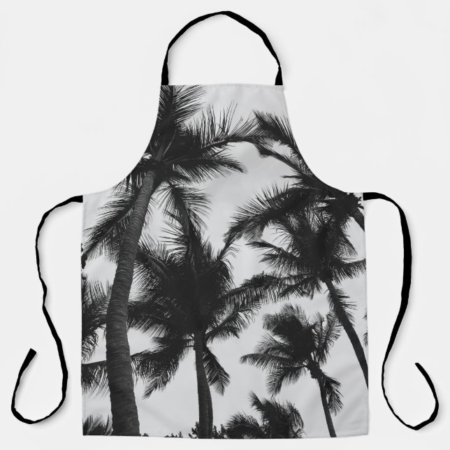 VINTAGE COCONUT PALM TREE APRON (Front)