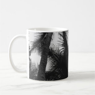 VINTAGE COCONUT PALM TREE COFFEE MUG
