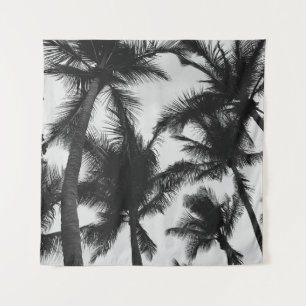 VINTAGE COCONUT PALM TREE TAPESTRY