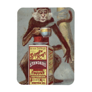 Vintage Coffee Ad  Magnet
