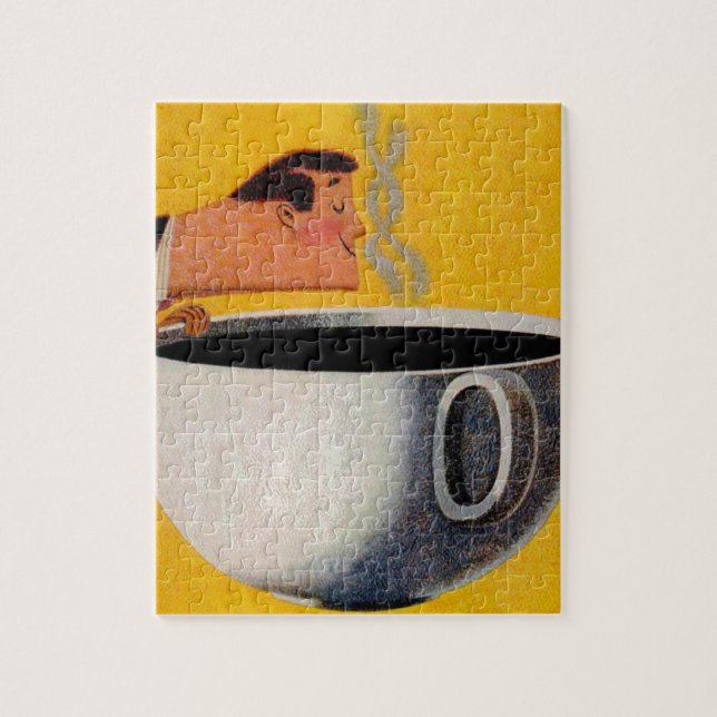 Vintage Coffee Advertisement Jigsaw Puzzle (Vertical)