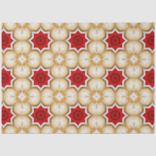 Vintage Coffee christmas Xmas pattern Variant 6 Tissue Paper