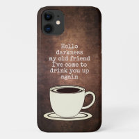 Vintage Coffee Lover Funny Quote Case-Mate iPhone