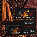 Vintage Coffee Mug, Barista, Café, Coffeehouse Flyer<br><div class="desc">Vintage Coffee Mug,  Barista,  Café,  Coffeehouse Advertising Flyers By The Business Card Store.</div>