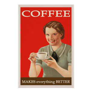 Vintage Coffee Poster