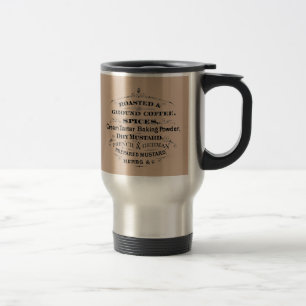 Vintage Coffee Travel Mug