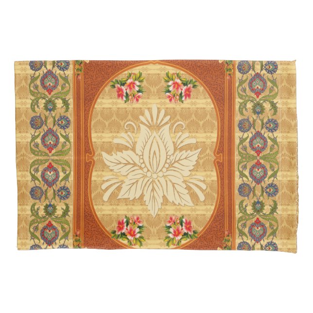 Vintage collage pillowcase (Front)