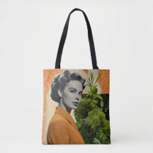 Vintage collage Tote Bag