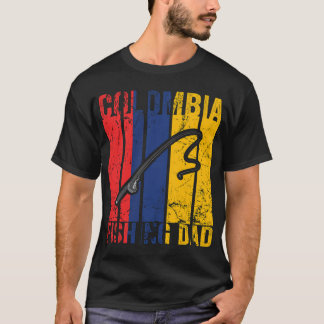 Vintage Colombia Fishing Dad T-Shirt