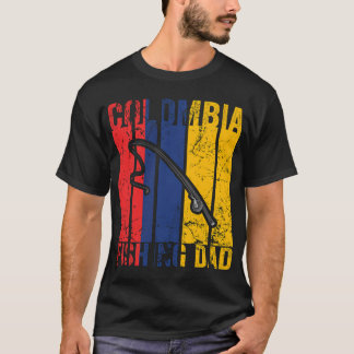 Vintage Colombia Fishing Dad T-Shirt