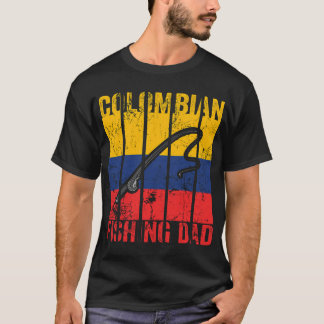 Vintage Colombian Fishing Dad T-Shirt