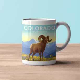 Vintage Colorado Coffee Mug