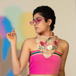 VINTAGE COLORFUL FLORAL DESIGN CHIFFON SCARF<br><div class="desc">Introducing our Vintage Colourful Floral Design Chiffon Scarf, a perfect accessory to elevate your spring season style with a touch of timeless elegance. This exquisite bandana features a vibrant array of meticulously crafted vintage-inspired floral patterns, adding colour and charm to any ensemble. Made from lightweight chiffon, the scarf is stylish...</div>