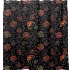 Vintage colorful Rainbow Floral 