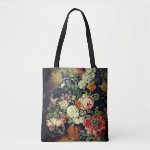 Vintage Colourful Bouquet of Flowers Tote Bag