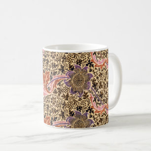 Vintage Colourful Decorative Floral Pattern Coffee Mug
