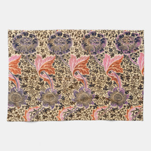 Vintage Colourful Decorative Floral Pattern Kitchen Towel