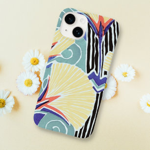Vintage Colourful Floral Abstract Art by E.A. Ségu Case-Mate iPhone 14 Case
