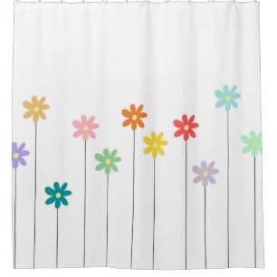 Vintage Colourful Flower