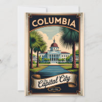 Vintage Columbia South Carolina The Capital City