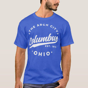 Vintage Columbus Ohio The Arch City Retro USA T-Shirt