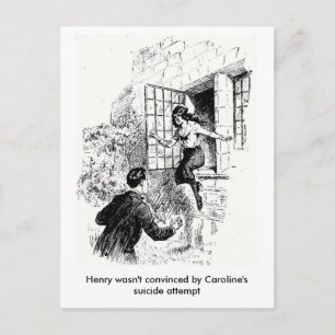 Vintage comedy postcard