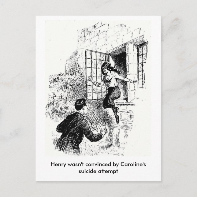 Vintage comedy postcard (Front)