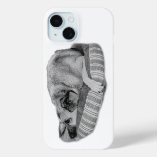 Vintage Comfort, Dog in Stripes Case