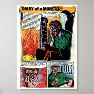 Vintage Comic Poster