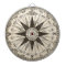 Vintage Compass Rose