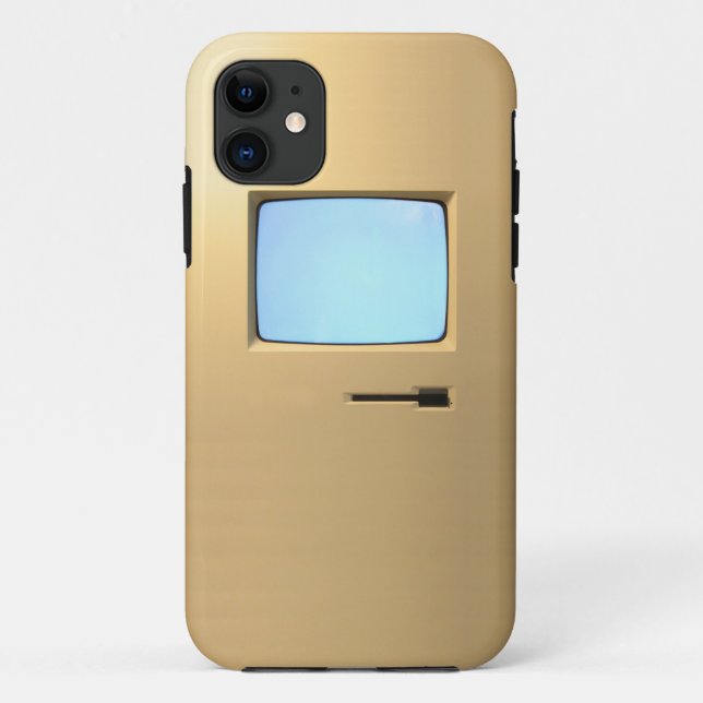 Vintage Computer Case-Mate iPhone Case (Back)