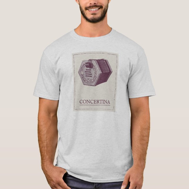 Vintage Concertina T-Shirt (Front)